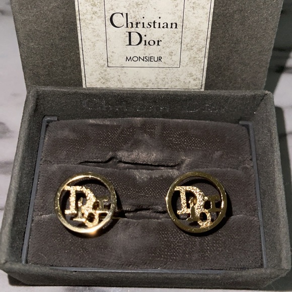 Christian Dior cufflinks 100% Authentic - Picture 7 of 8